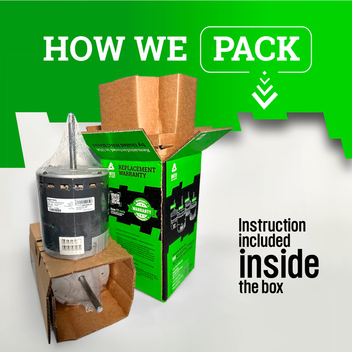 Motor de soplador Carrier FK4DNB003000AAAA EON 1/2 HP