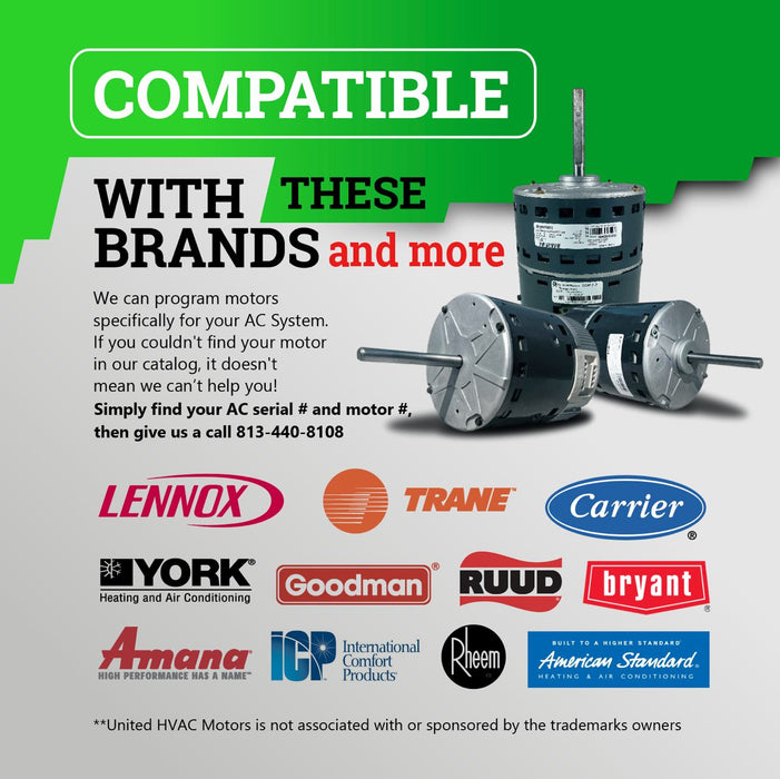 Carrier 50ES-A60---500 Blower Motor X13 1 HP
