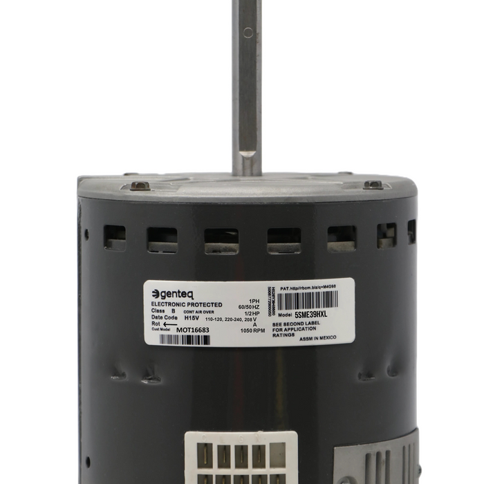 Remanufactured Genteq ECM X13 blower motor supplied to HVAC contractors in San Jose
