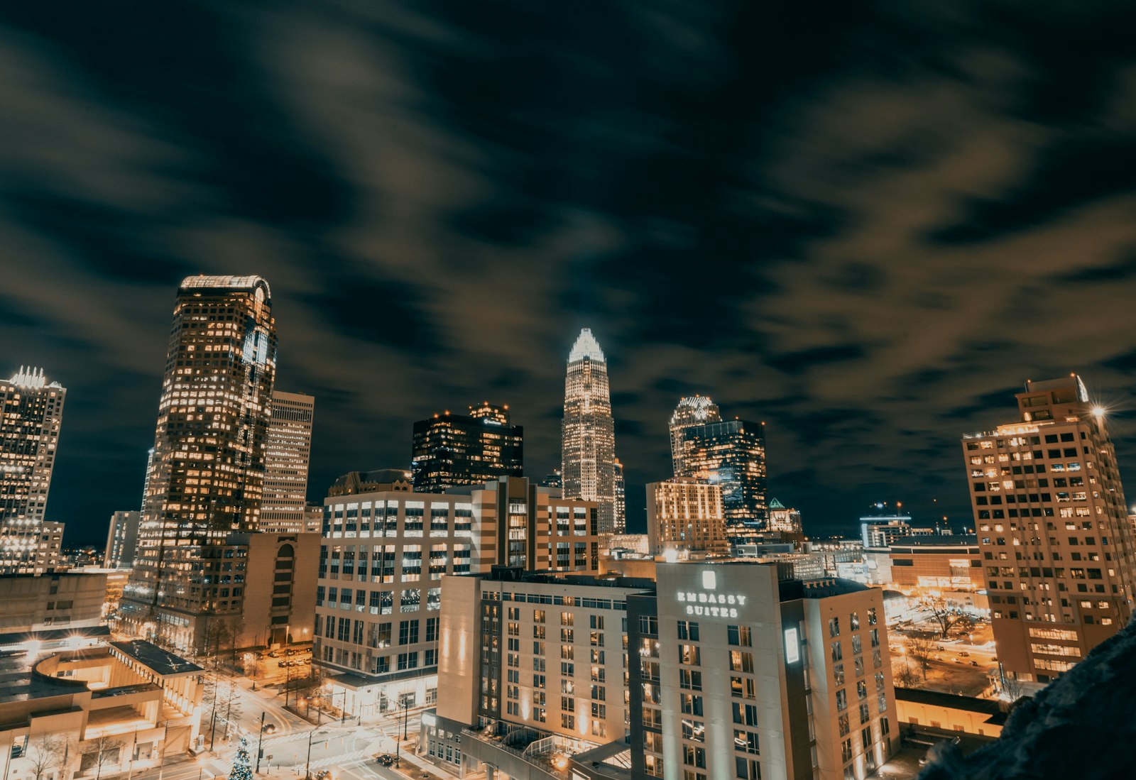 Uptown Charlotte, North Carolina skyline
