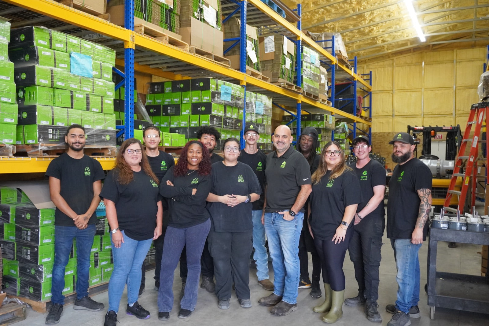 The United HVAC Motors team at the company's Tampa, Florida facility