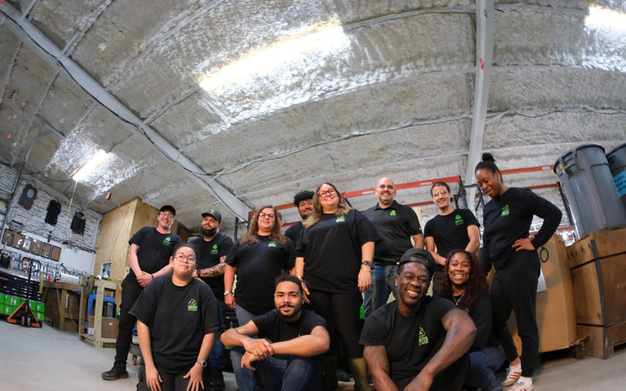 The United HVAC Motors team at the warehouse in Tampa, Florida