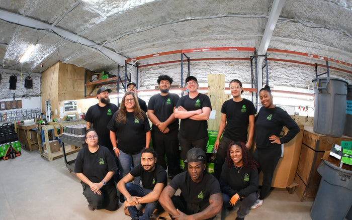 The United HVAC Motors team at the warehouse in Tampa, Florida