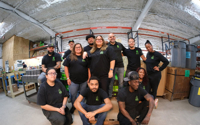 The United HVAC Motors team at the warehouse in Tampa, Florida