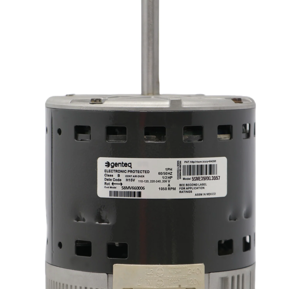 Carrier 58MV660006 Blower Motor ECM 2.5 1/2 HP - United HVAC Motors