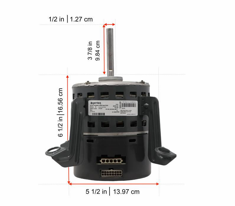 Carrier 58MV660004 Blower Motor ECM 2.5 1/2 HP