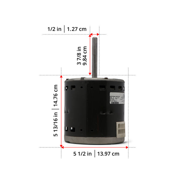 5SME39HXL015A Genteq Blower Motor ECM X13 1/2 HP