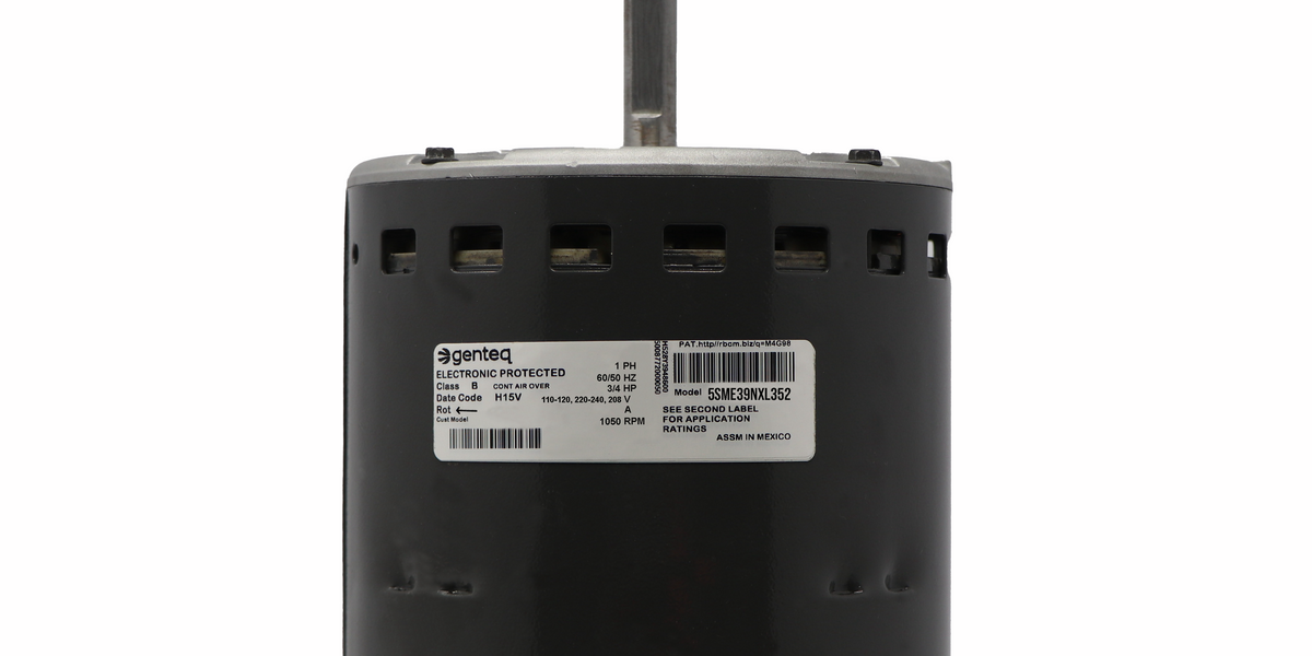 じん 5SME39NXL352 GE Genteq Blower Motor ECM X13 3/4 HP - United HVAC Mo