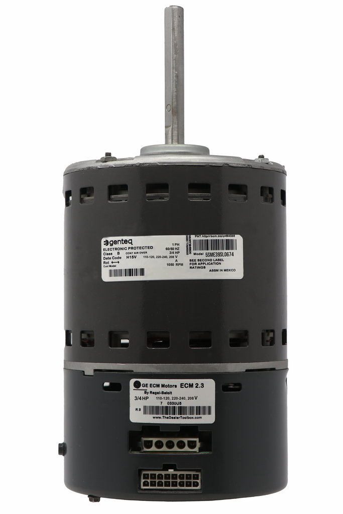 5SME39SL0674 GE Genteq Blower Motor ECM 2.3 3/4 HP - United