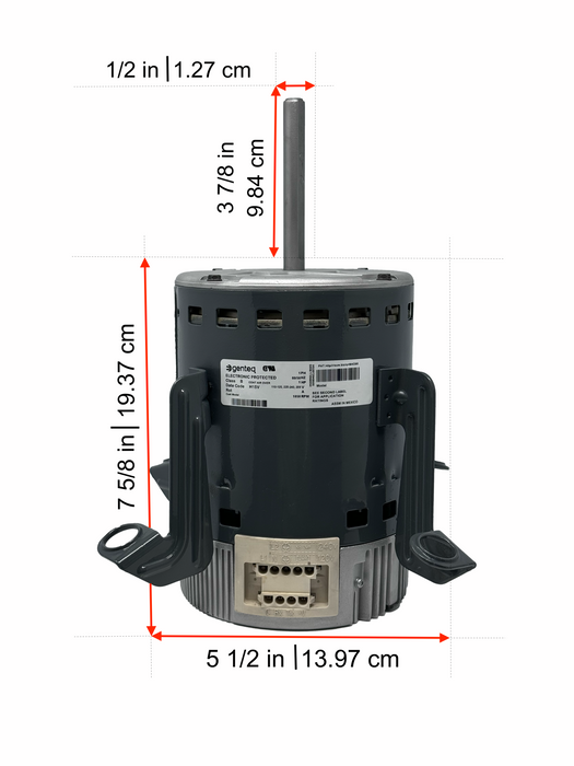 5SME39SXL3022 GE Genteq Blower Motor ECM 3.0 1 HP