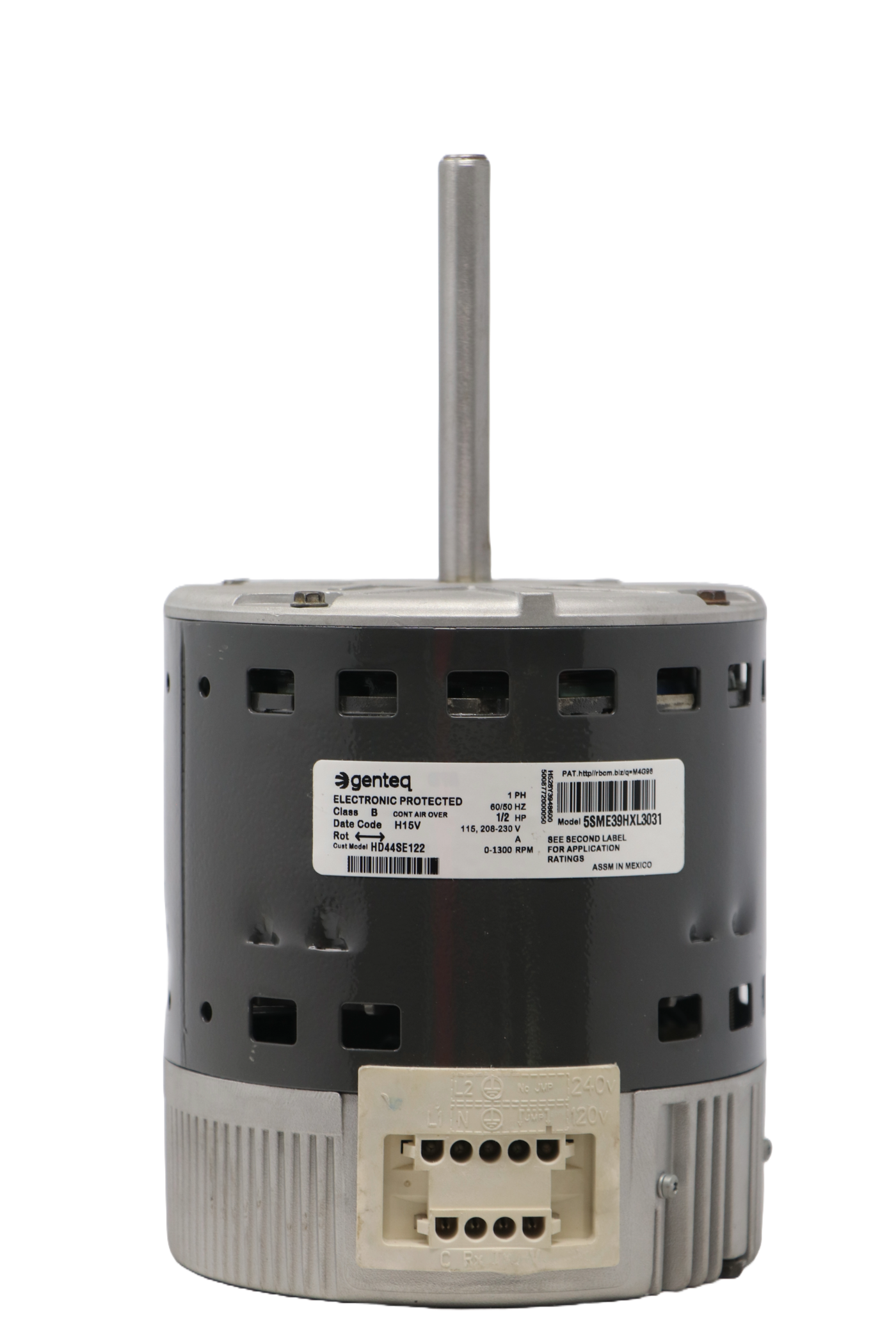 GE Genteq ECM 1/2 HP Blower Motor 5SME39HXL3031 United HVAC Motors