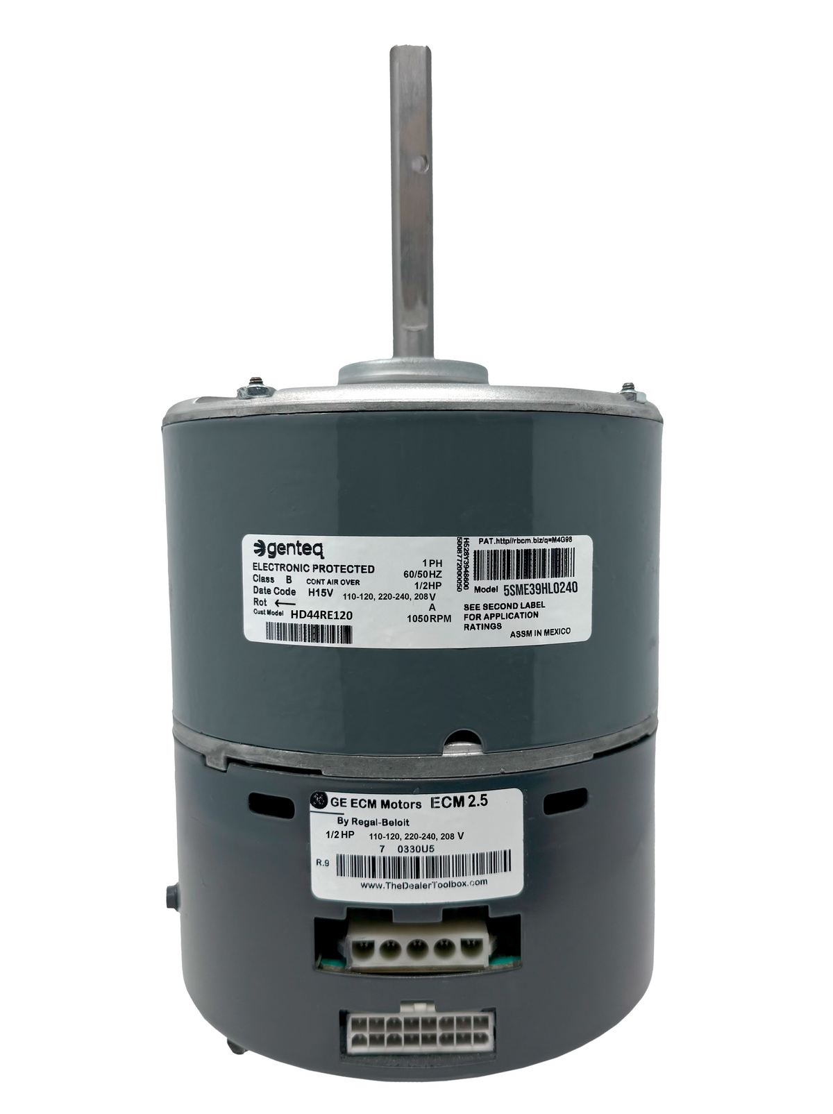 Carrier HD44RE120 Blower Motor ECM 2.5 1/2 HP - United HVAC Motors