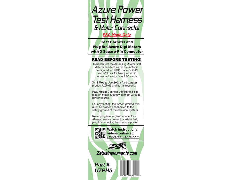 UZPH5 - Power Test Harness #5