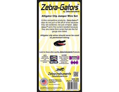 ZG002 - Zebra-Gators (Small)