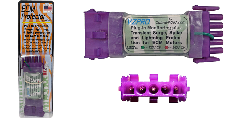 Zebra Instruments ECM Protector Plug-in Transient protection for ECM motor VZPRO